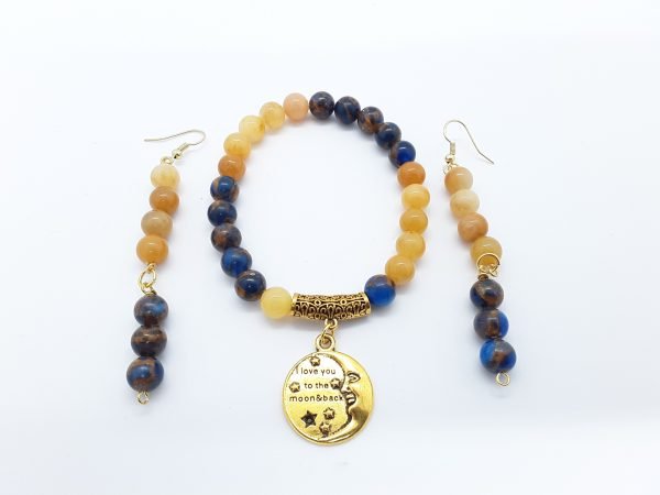 Sapphire Jasper and Citrine