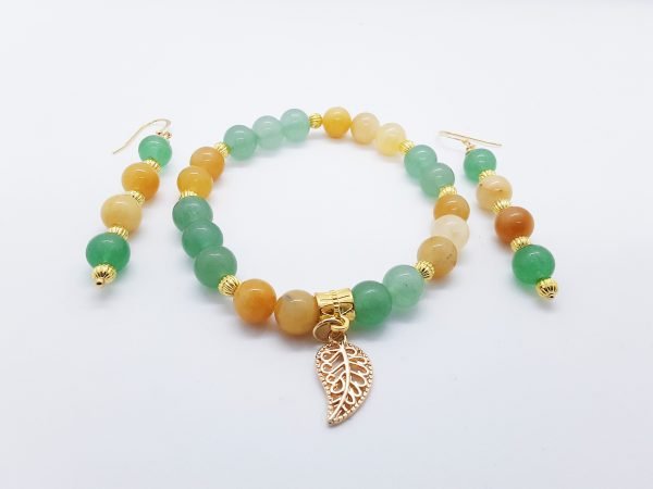 Aventurine and Citrine "Luck" Bracelet - Image 2