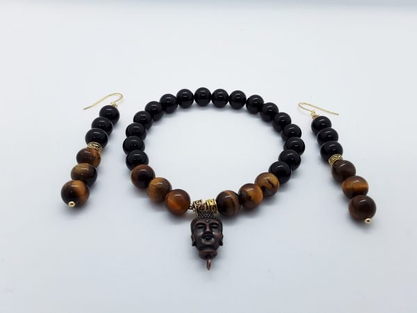 Tourmaline and Tiger's Eye Bracelet - Image 2