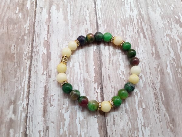 Ruby Kyanite and Yellow Jade - Image 2