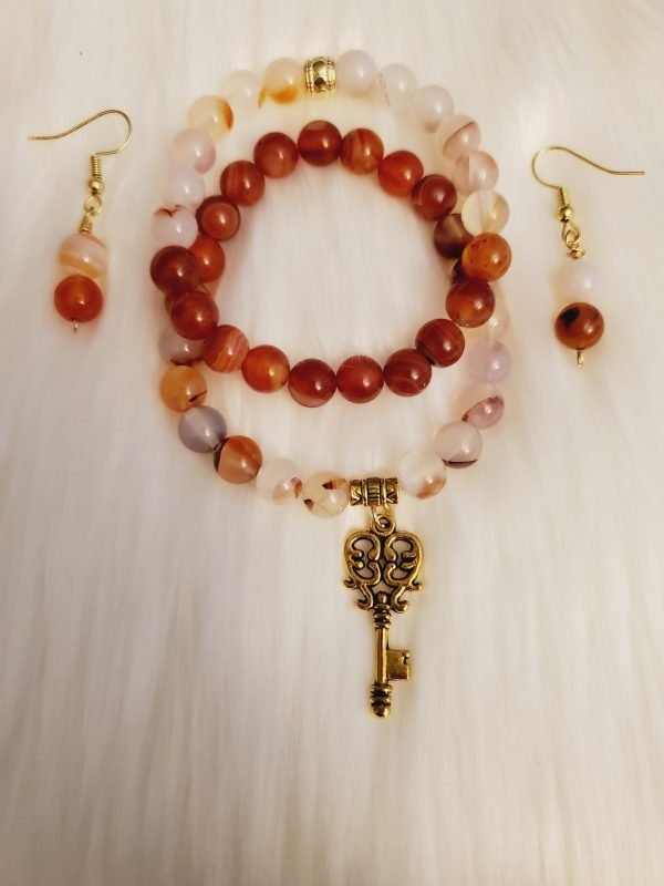 Fire Agate and Red Agate