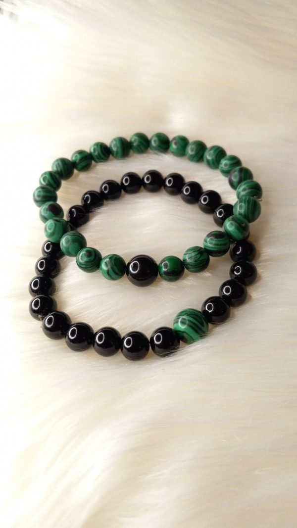 Malachite Couple's Bracelet