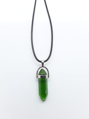 Cage Necklaces - Green Jade