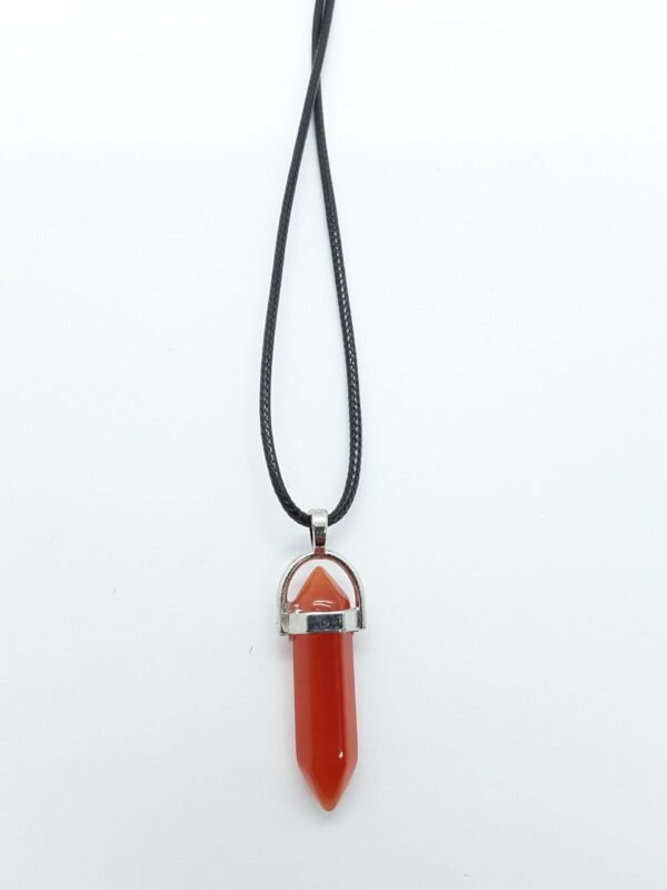 Cage Necklaces - Red Jade